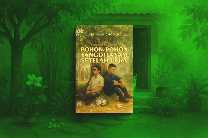 Novel Pohon-pohon yang Ditanam setelah Luka karya Setiawan Chogah